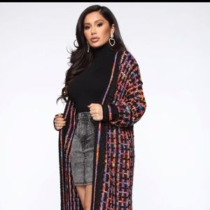 Fashion Nova Paint The Skies Cardigan